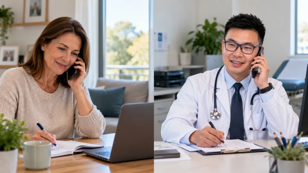 Telehealth GP For Follow-Up Consultation
